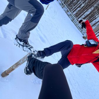 ということで、赤ぺぺと合流してスタート！！