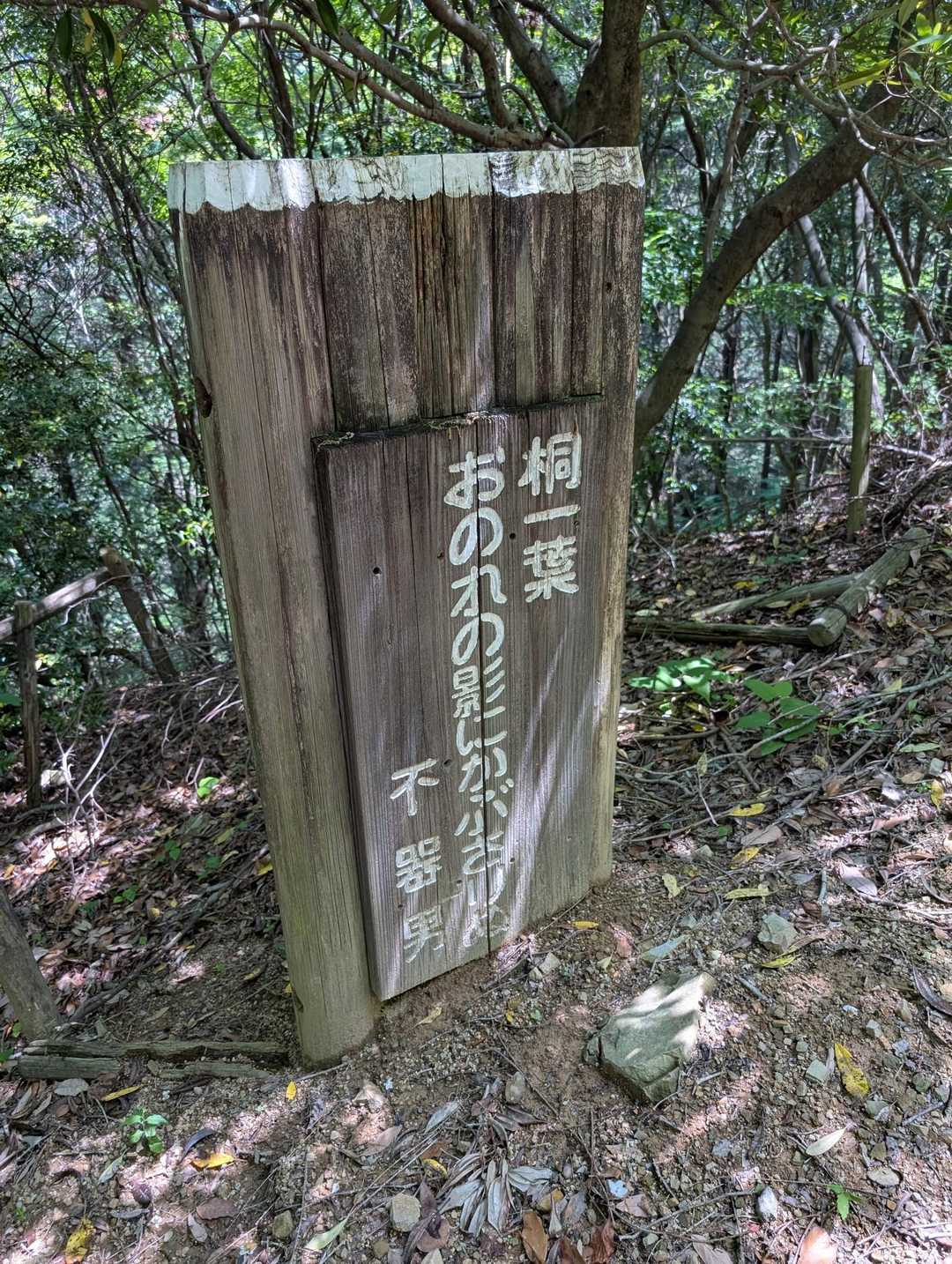 谷上山登り口-歯朶谷山 周回コースの写真