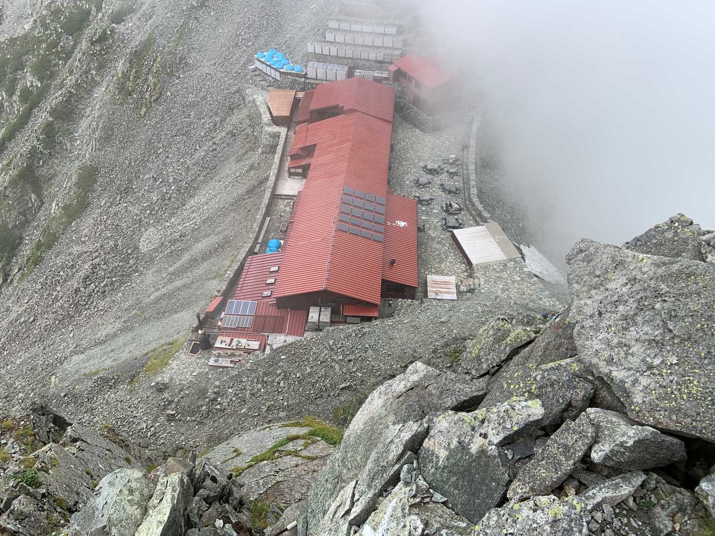 奥穂高岳 往復コースの写真