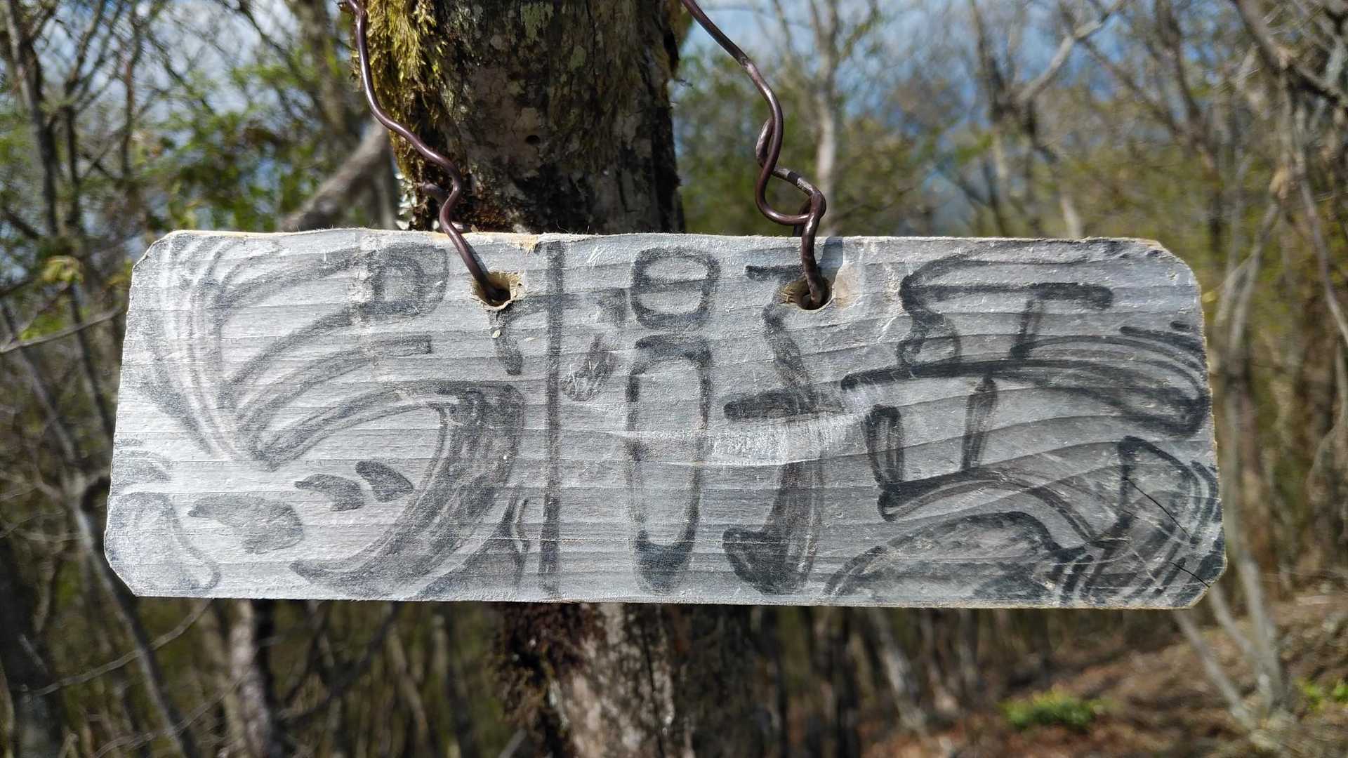 烏帽子岳に到着です