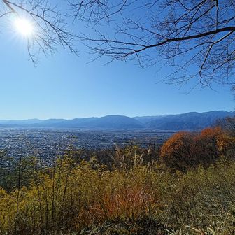 櫛形山、笊ヶ岳、白峰三山