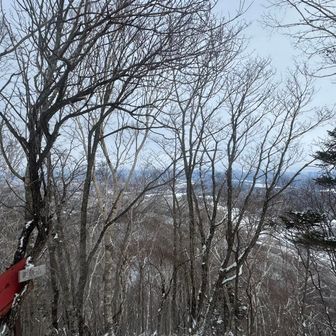遠くの日高山脈がキレイでした👍
写真では伝わらないなー😢