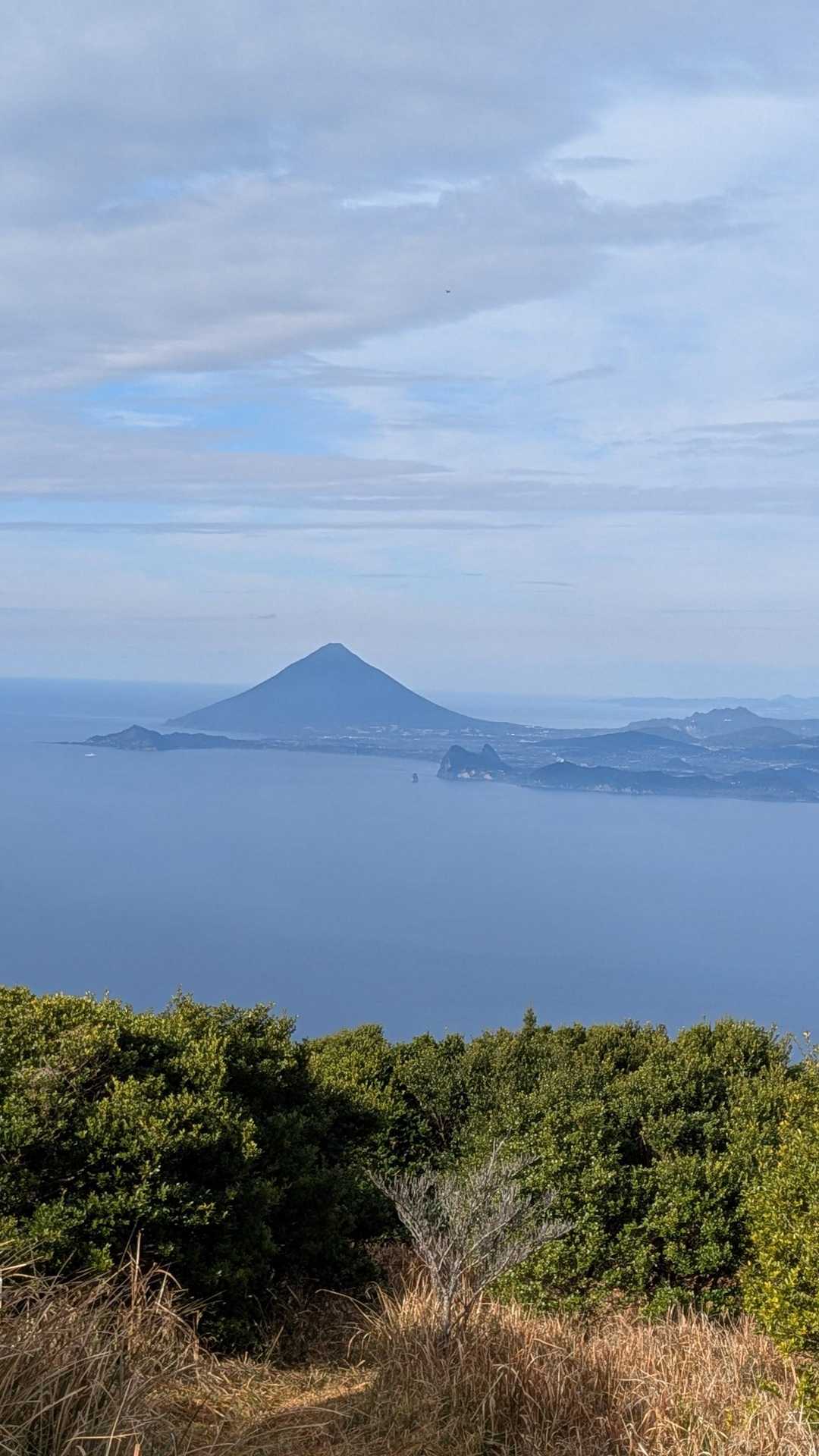 美しい開聞岳の姿✨