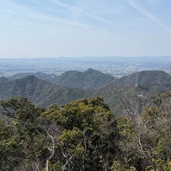 大坂山からの展望(南西方向)