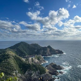 中央に見えるは‥
坊ノ岬灯台？！

‥思っていたより遠い  ´д` ; ！！