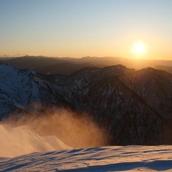 エビス大黒ノ頭にて陽を浴びる