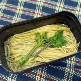 山菜パスタ