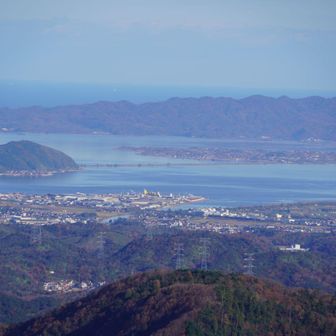 眺望もいい。大根島～