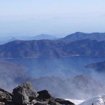 中禅寺湖見えたよ