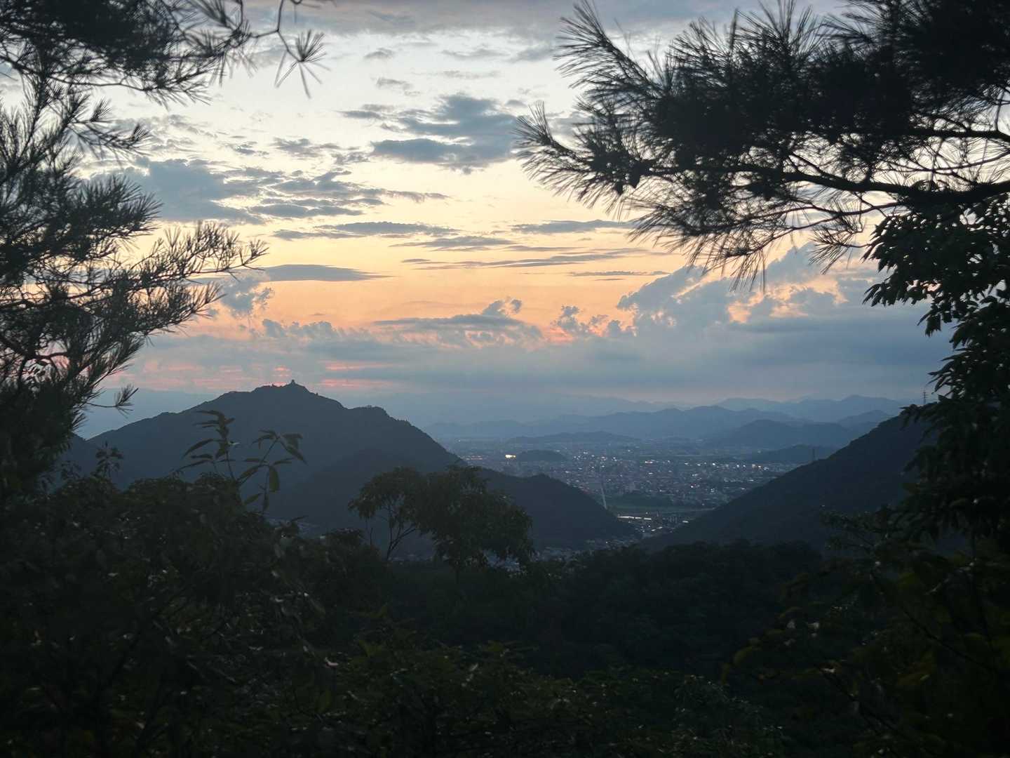 三峰山 往復コースの写真
