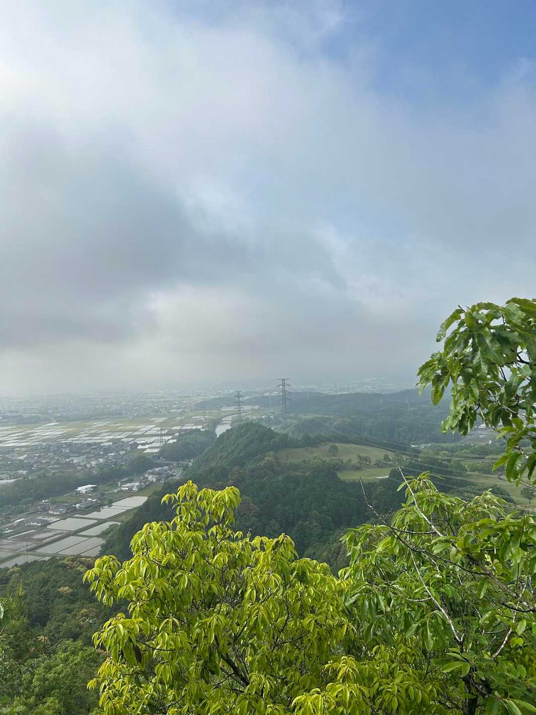 老梅山 往復コースの写真