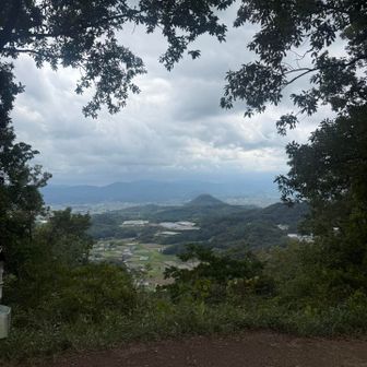 山頂から白山