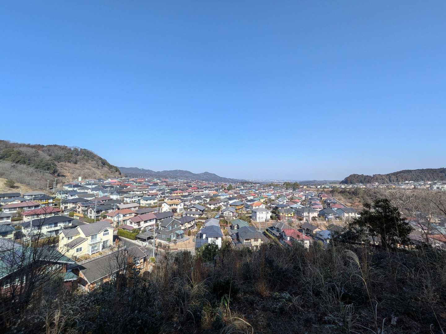 飯能駅-天覧山入口-天覧山-多峯主山-大黒山-多峯主山登山 縦走コースの写真