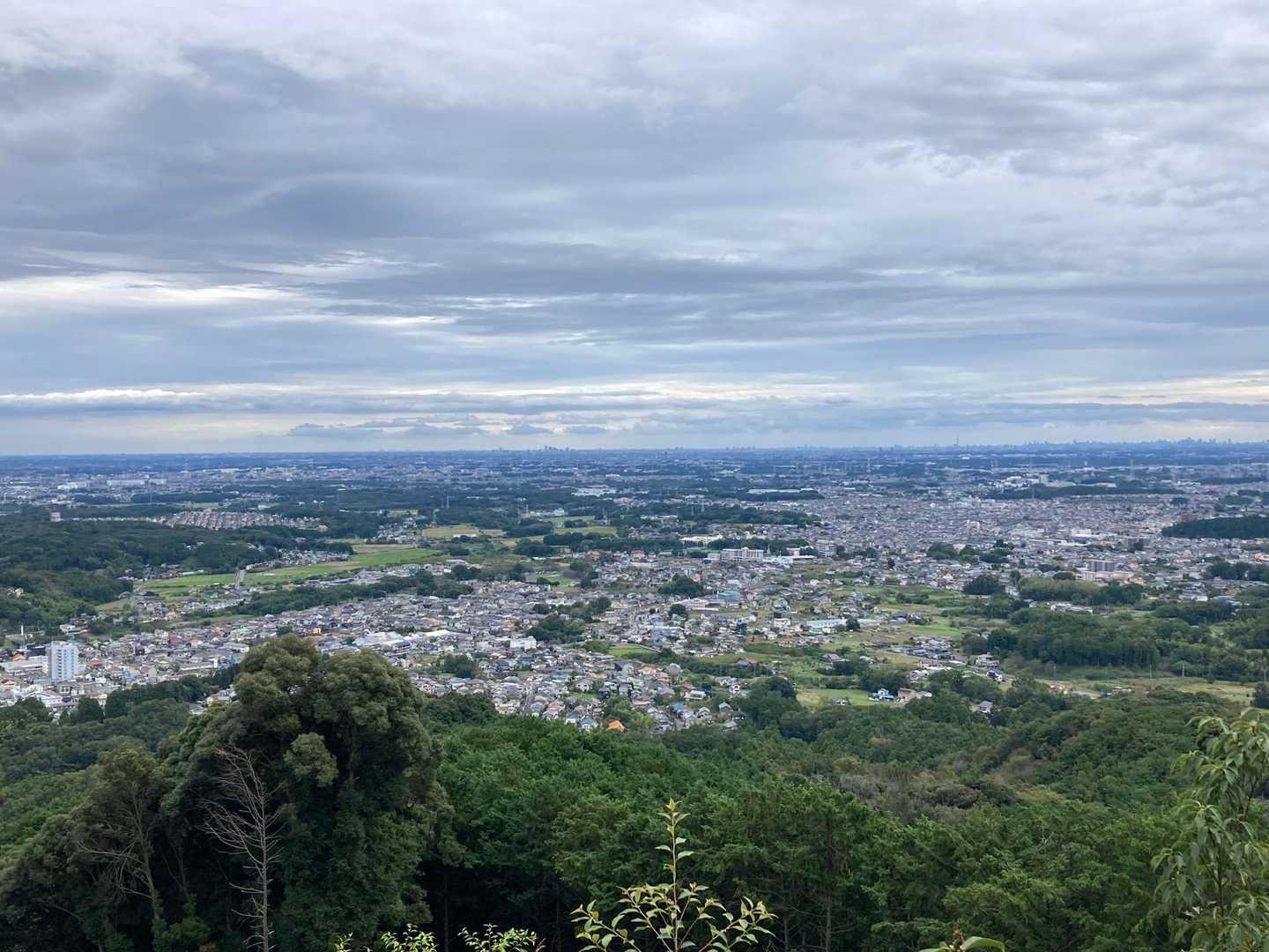 越生の町並み