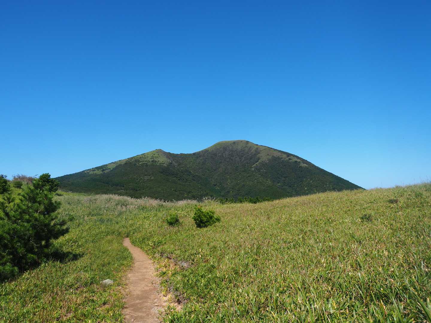 涌蓋山が見えてきました