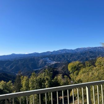 顔振峠の茶屋横から撮影