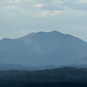 守門が雲隠れだったから粟ヶ岳アップ⛰️