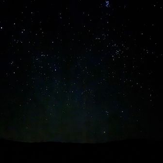 煌めく星空を眺めて登山開始✨