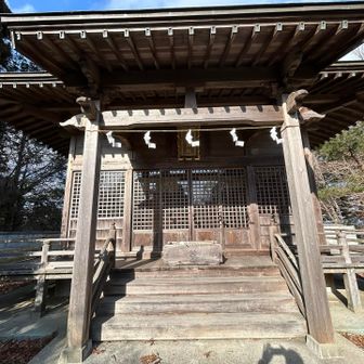 ほぼ山頂、早馬神社の奥宮
