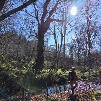 左門岳 ここからがお散歩タイムです。