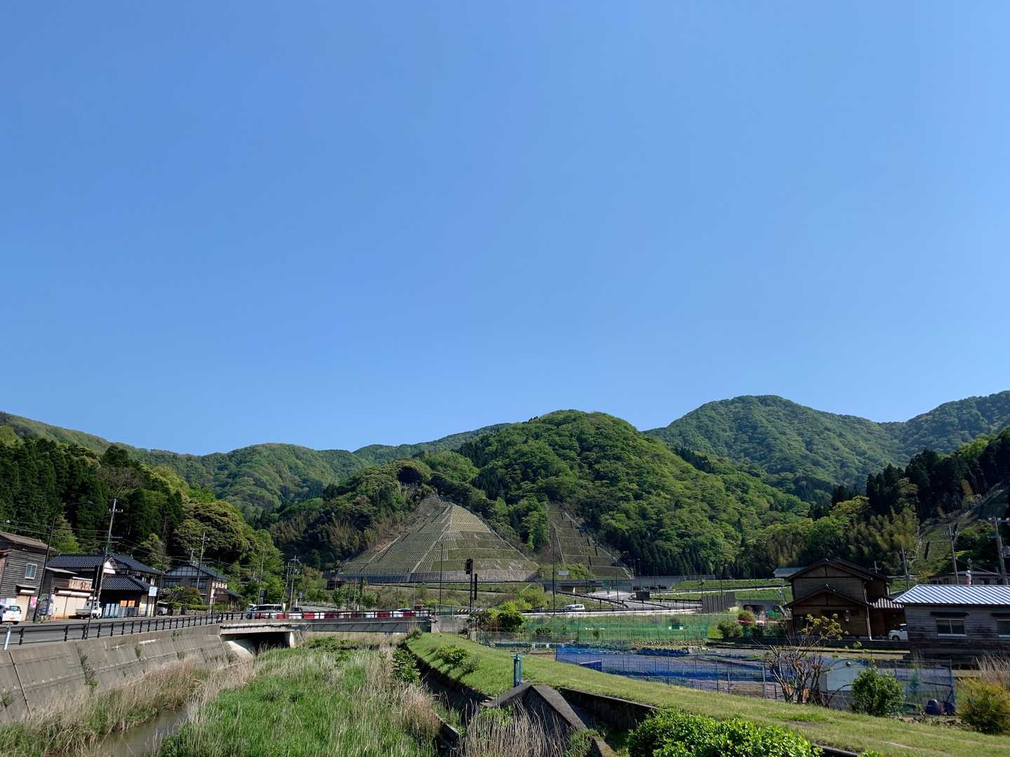 振り返って今日のお山たち