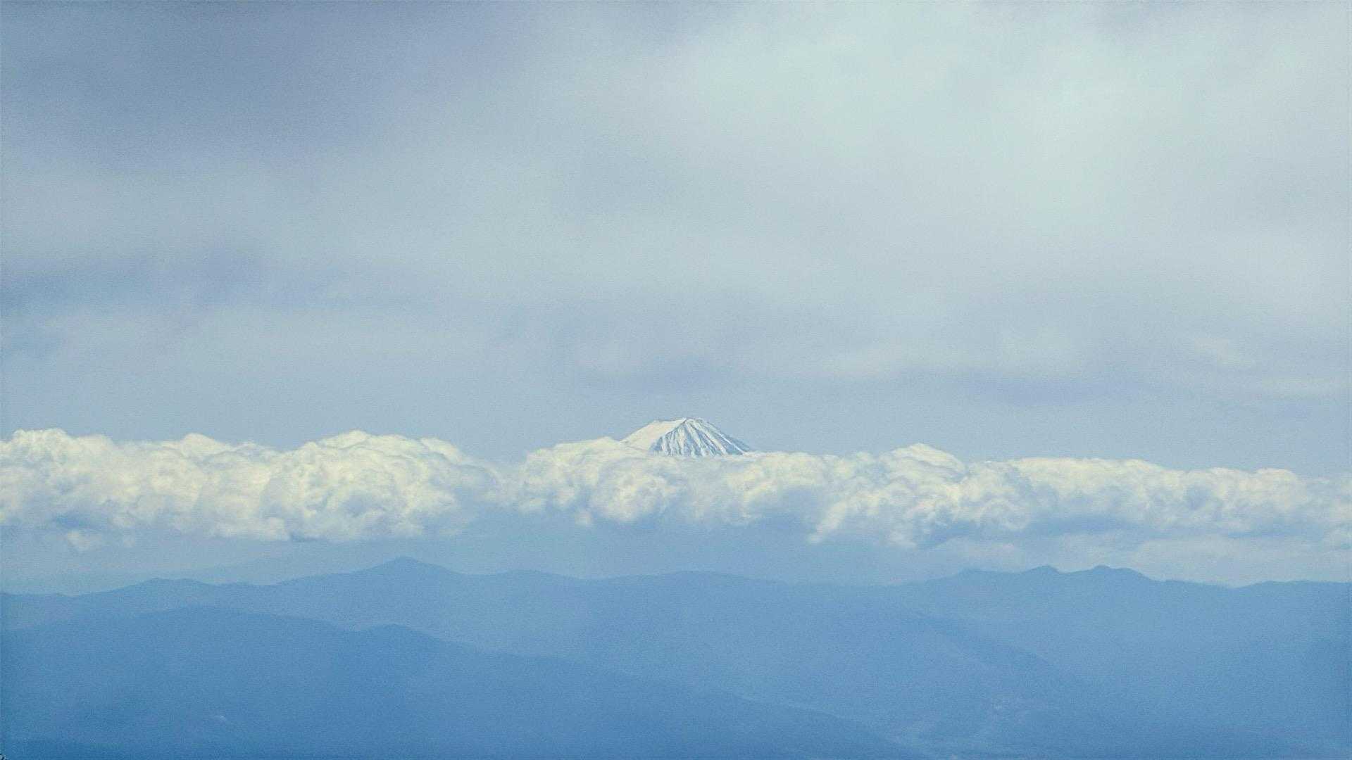 諦めてた富士山が見えました🤩