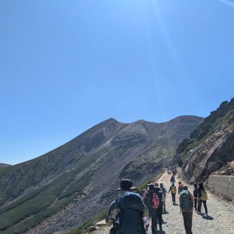山頂が見えた