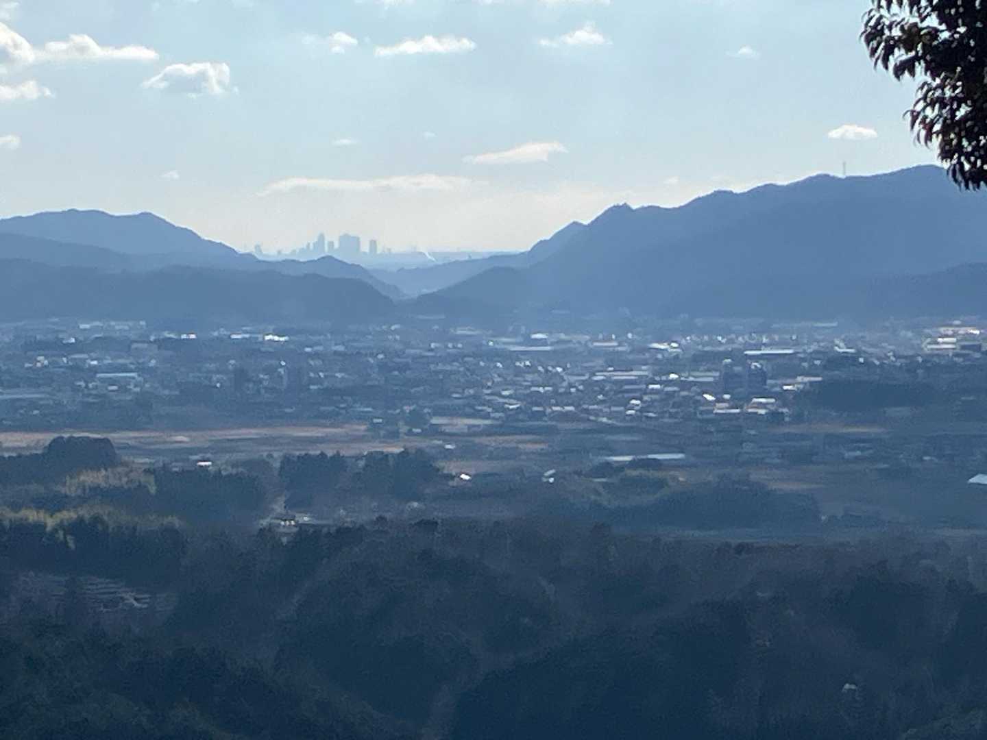 清水寺-梨割山-加治田城址 往復コースの写真