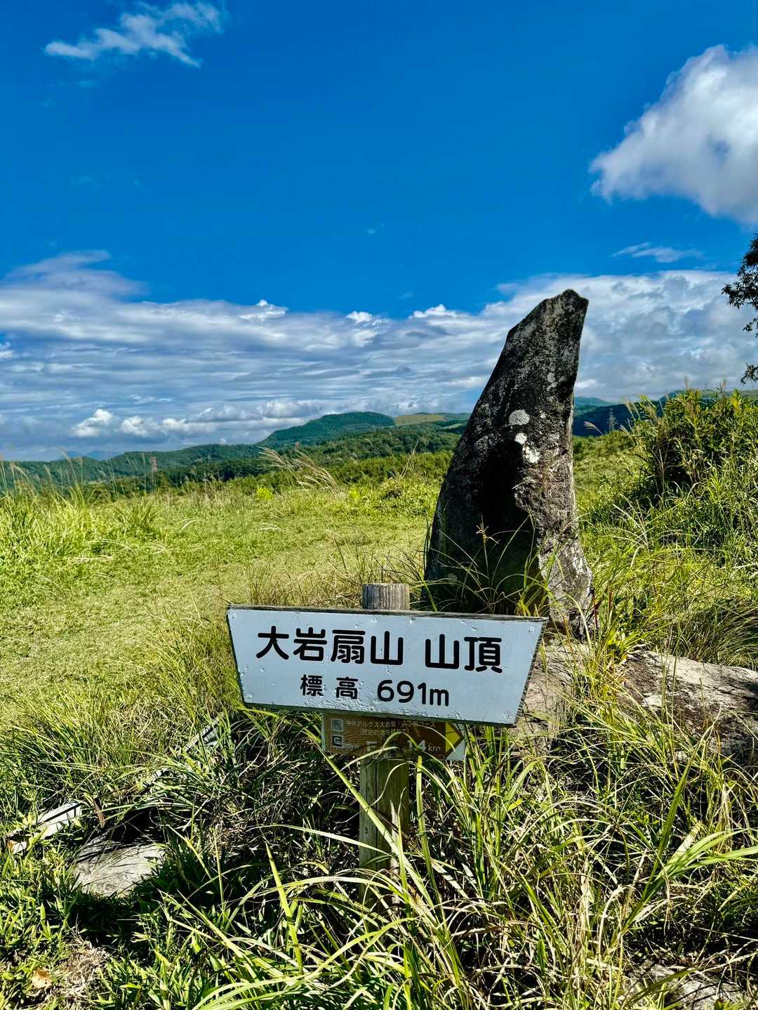 さっきの分岐から数分で、ここが山頂