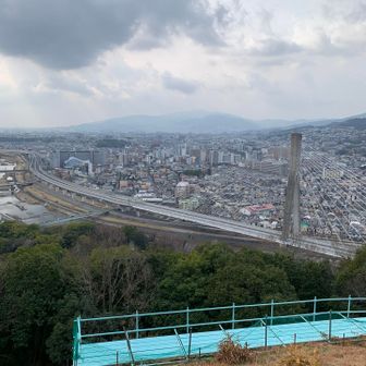 六甲は雲の中☁️