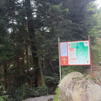 ロープーウェイ乗り場を抜けてここから。