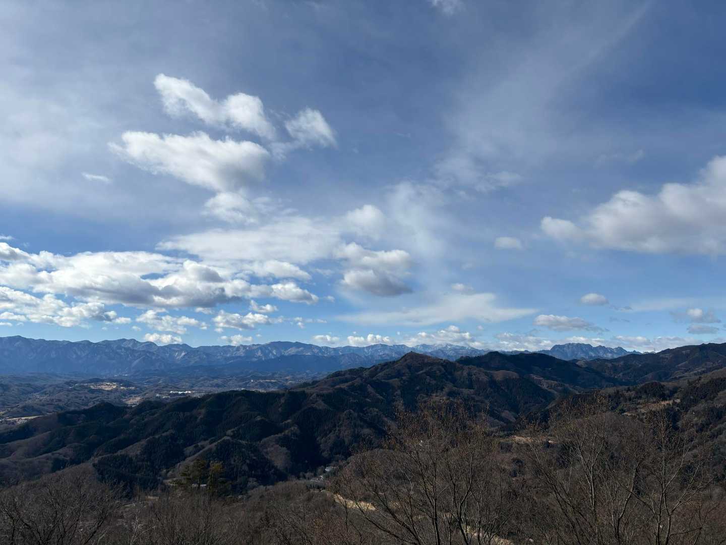 山頂から