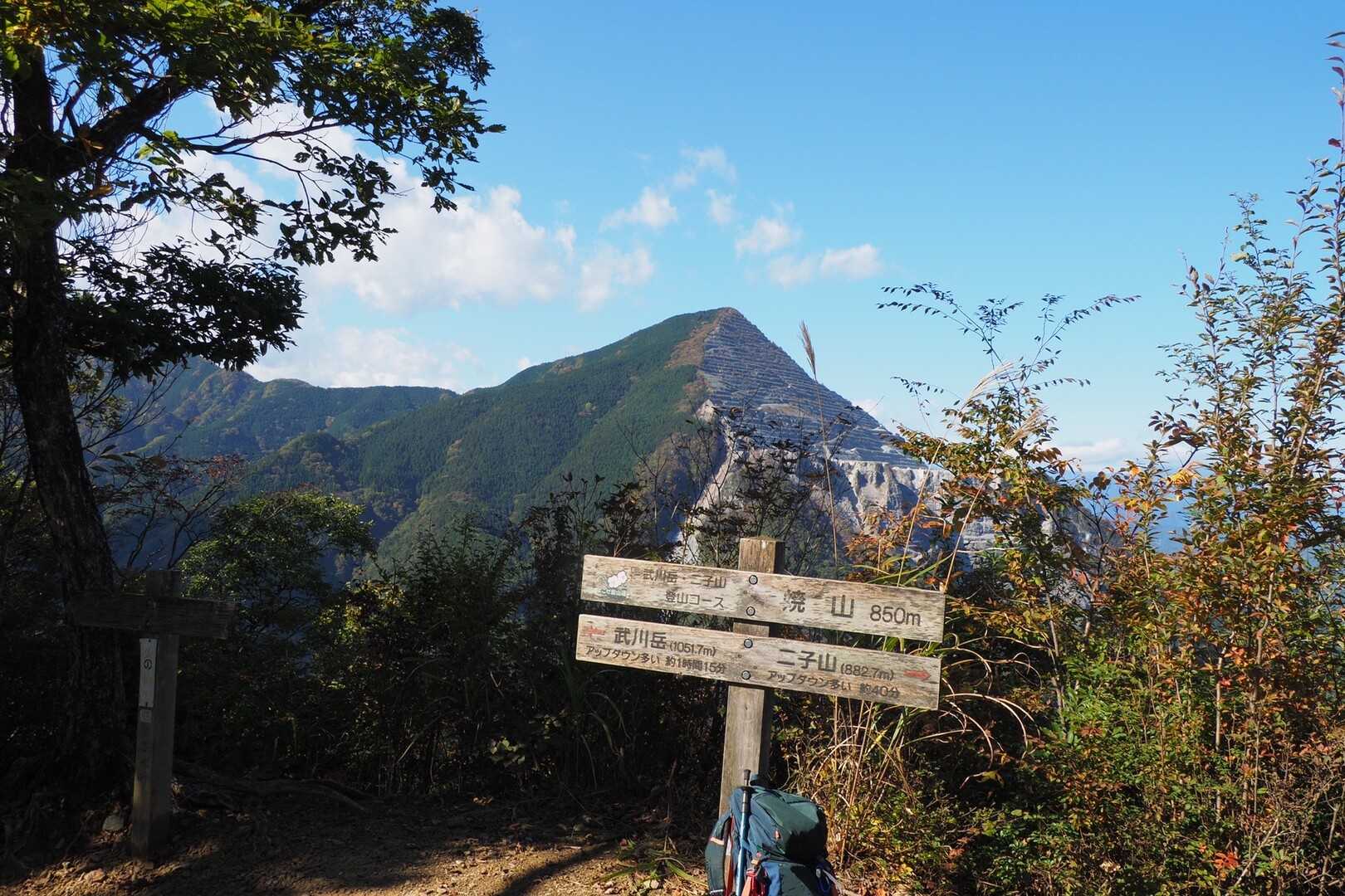 焼山の写真