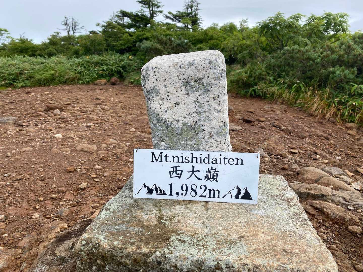 ロープウェイ終点-西吾妻山 周回コースの写真