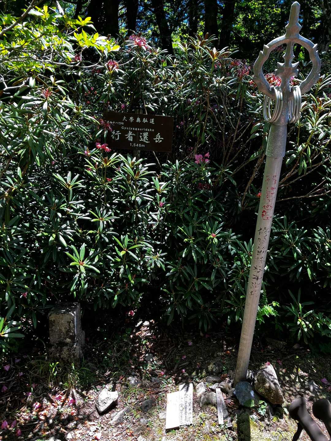 行者還岳 到着🎉