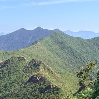 遠くの山も綺麗😍従走したくなります
