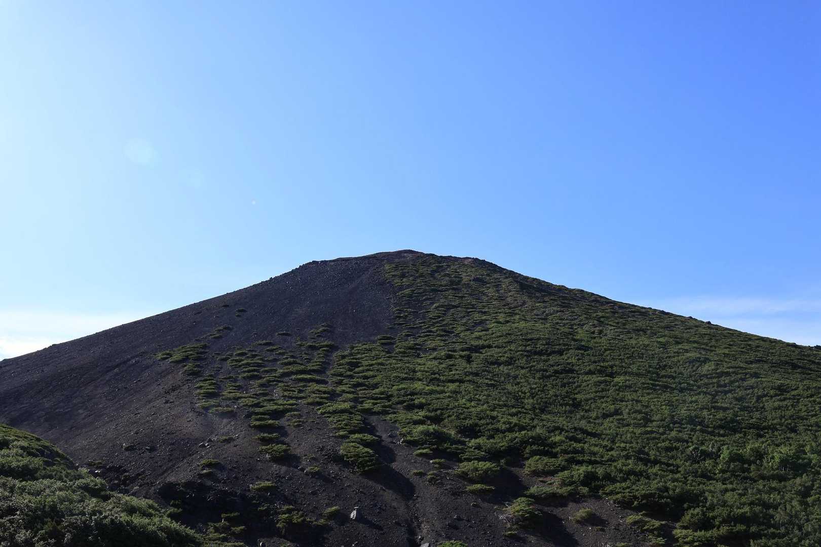 絵に描いたような山