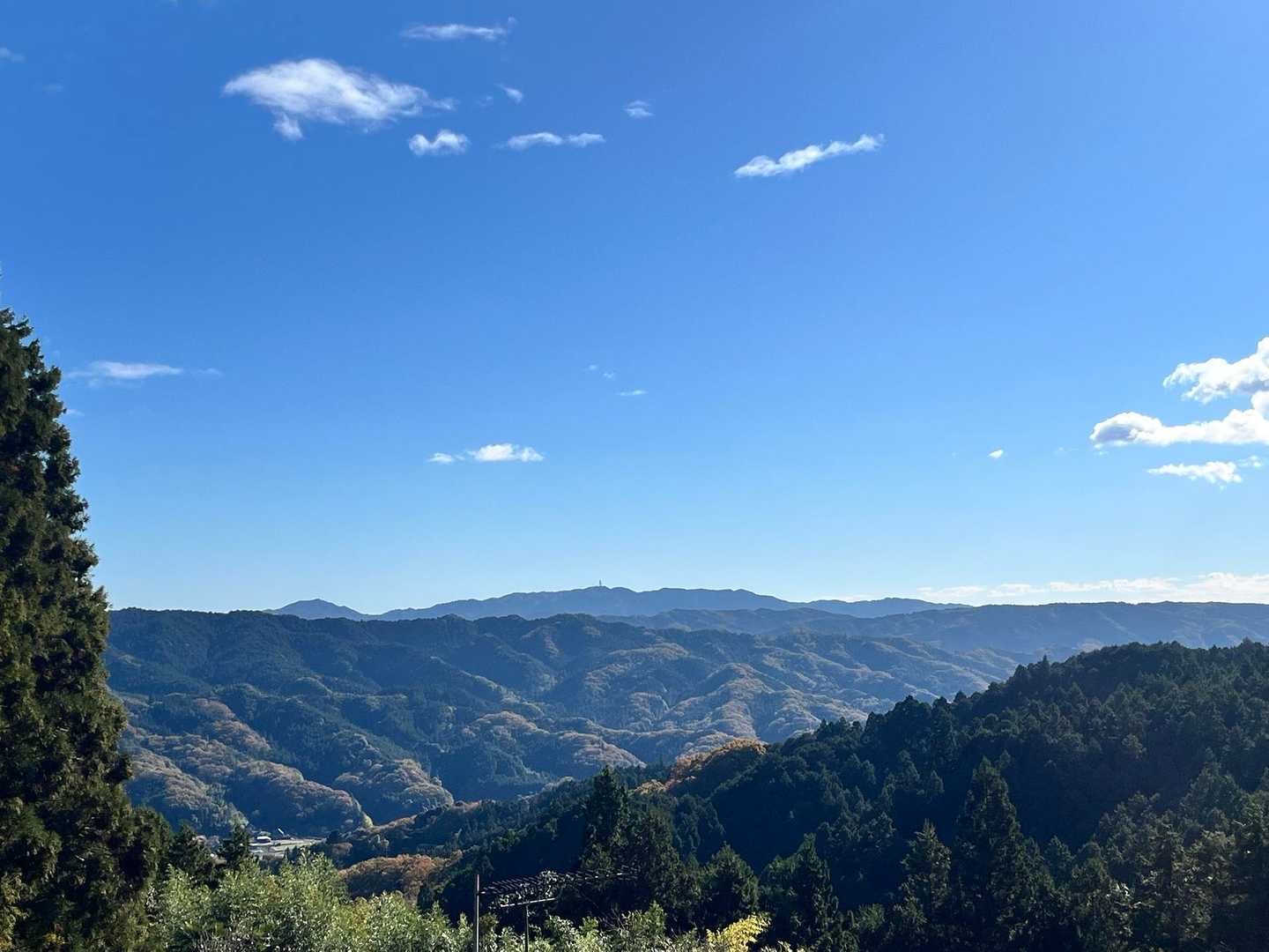 筑波山見えます
