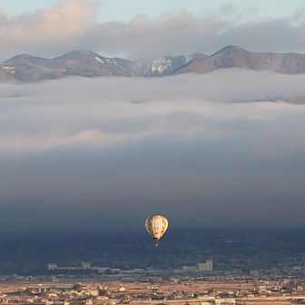 バルン🎈飛んでました