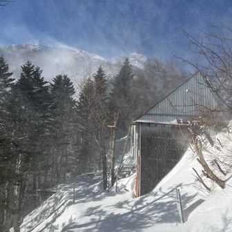 いつもよりも時間掛かった⏰
ここも爆風👇