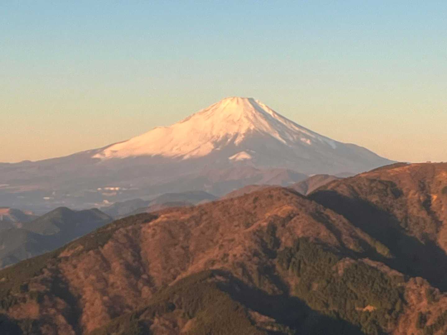 今年初のお富士サマ