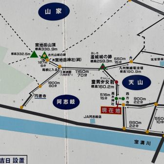 高木神社まで降りたら看板👀
蘆城城の跡
童男丱女岩
載っていますが全く判らず😭
下調べ必要ですね😁
ズルズル急勾配
妻には無理ですね😅