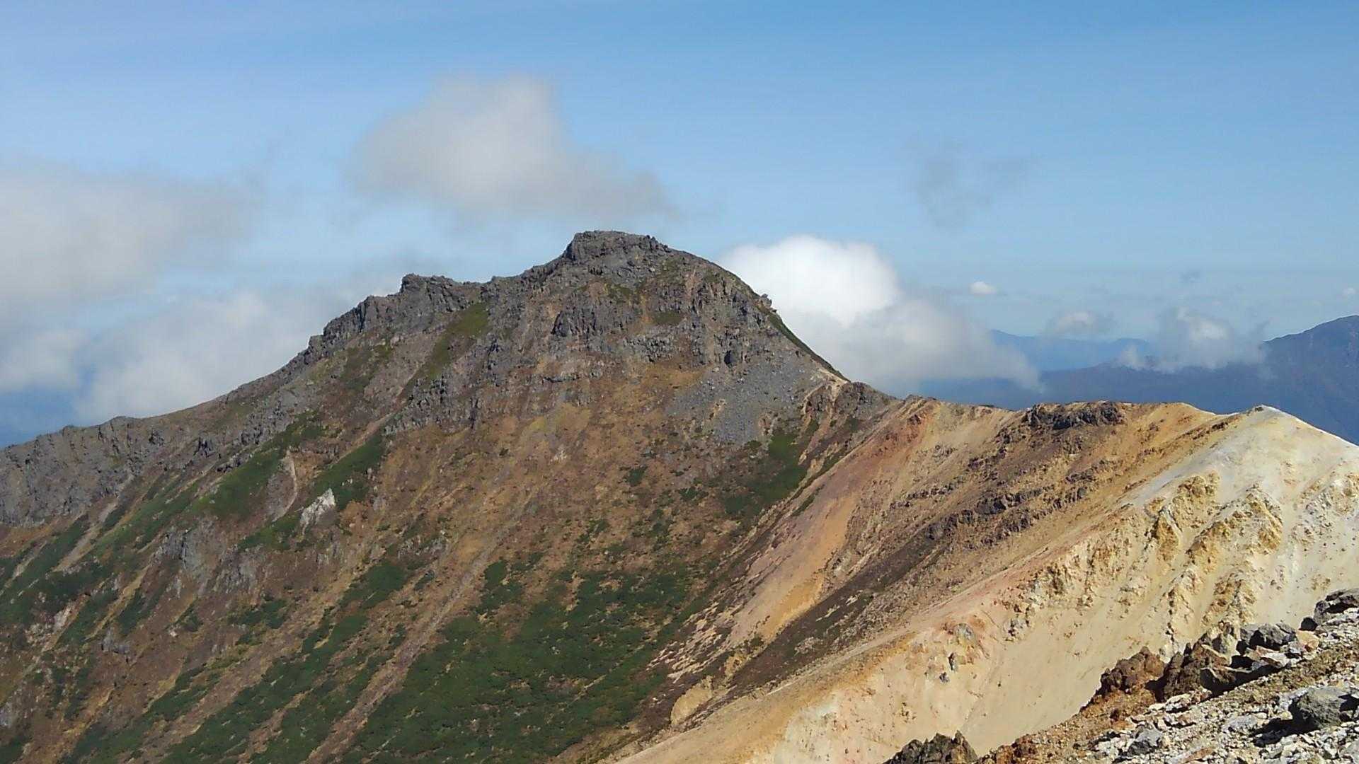 永山岳-安足間岳-当麻岳-当麻乗越-沼ノ平 周回コースの写真