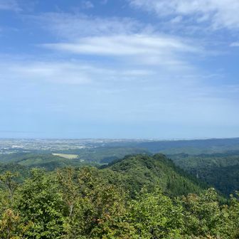 富山湾方面