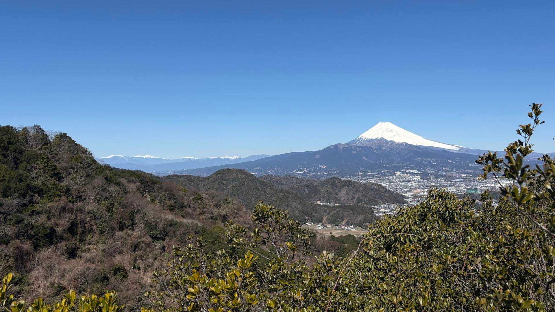沼津アルプス 縦走コースの写真