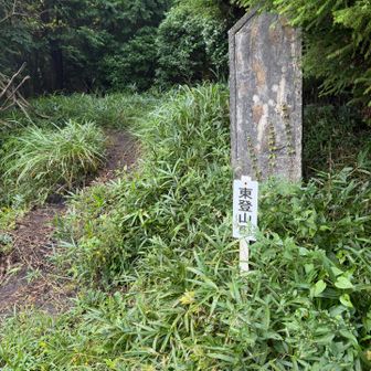 東登山口から出発