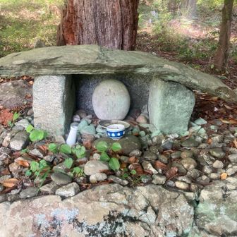 山神様にも🙏