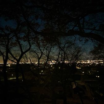 。。。からの前橋の夜景🏙👀✨