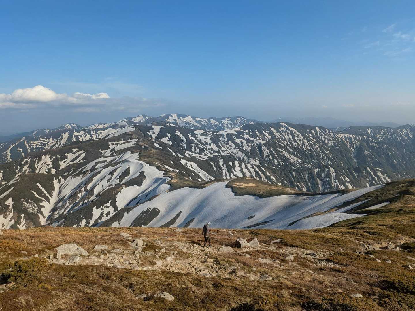 残雪の朝日連峰 / リーヤンの登山データ | YAMAP / ヤマップ
