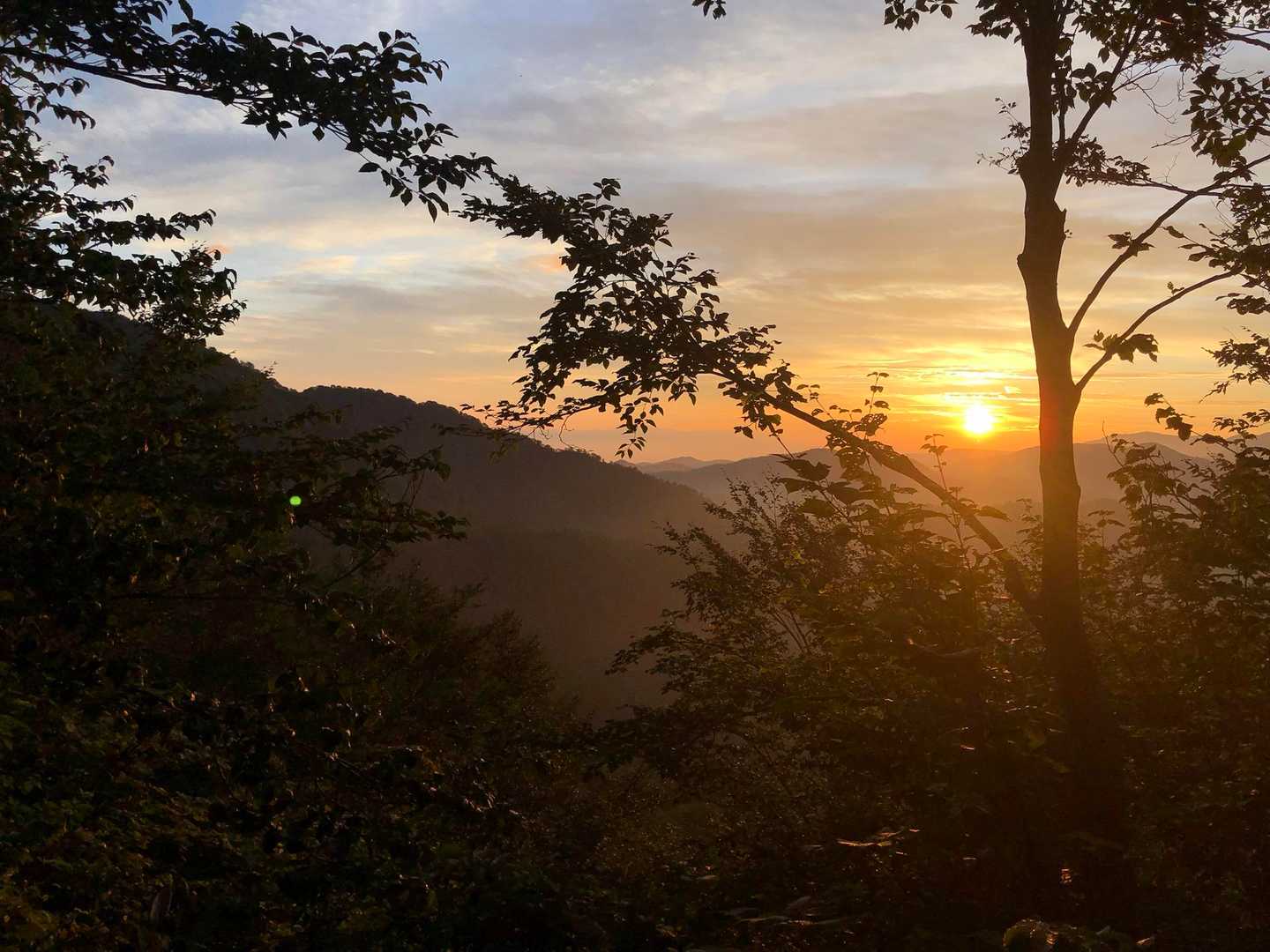 笹平のあたりで🌅おはようございます